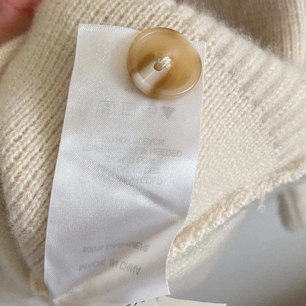 Quince Mongolian Cashmere Structured Cardigan - Picture 6 of 6